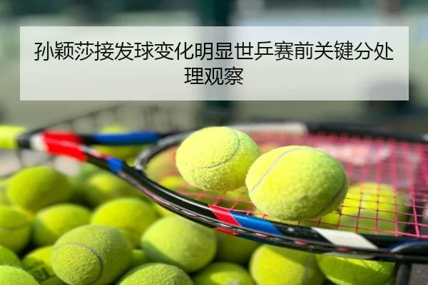 孙颖莎接发球变化明显世乒赛前关键分处理观察