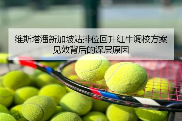 维斯塔潘新加坡站排位回升红牛调校方案见效背后的深层原因